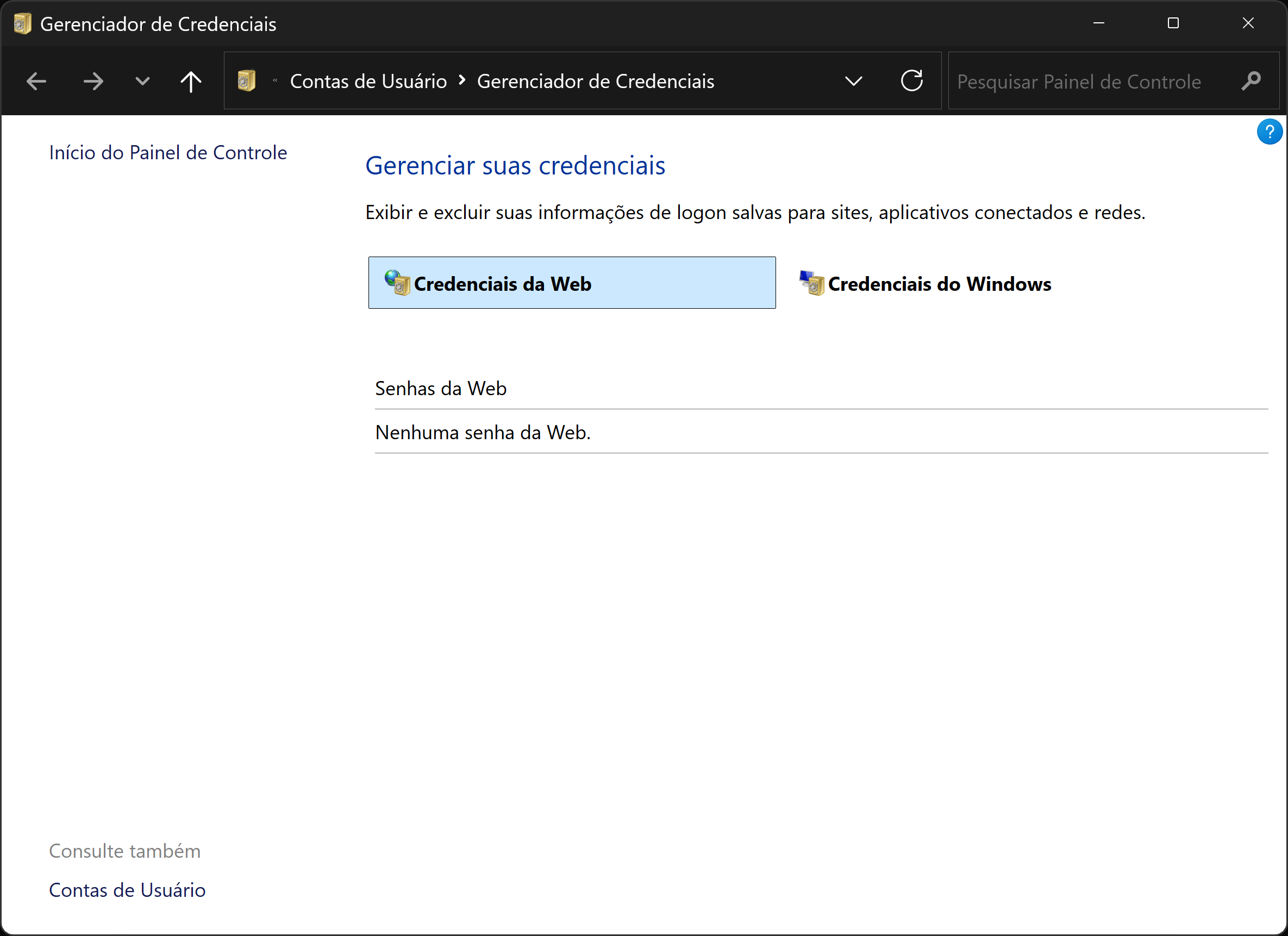 Administrador de credenciales de Windows