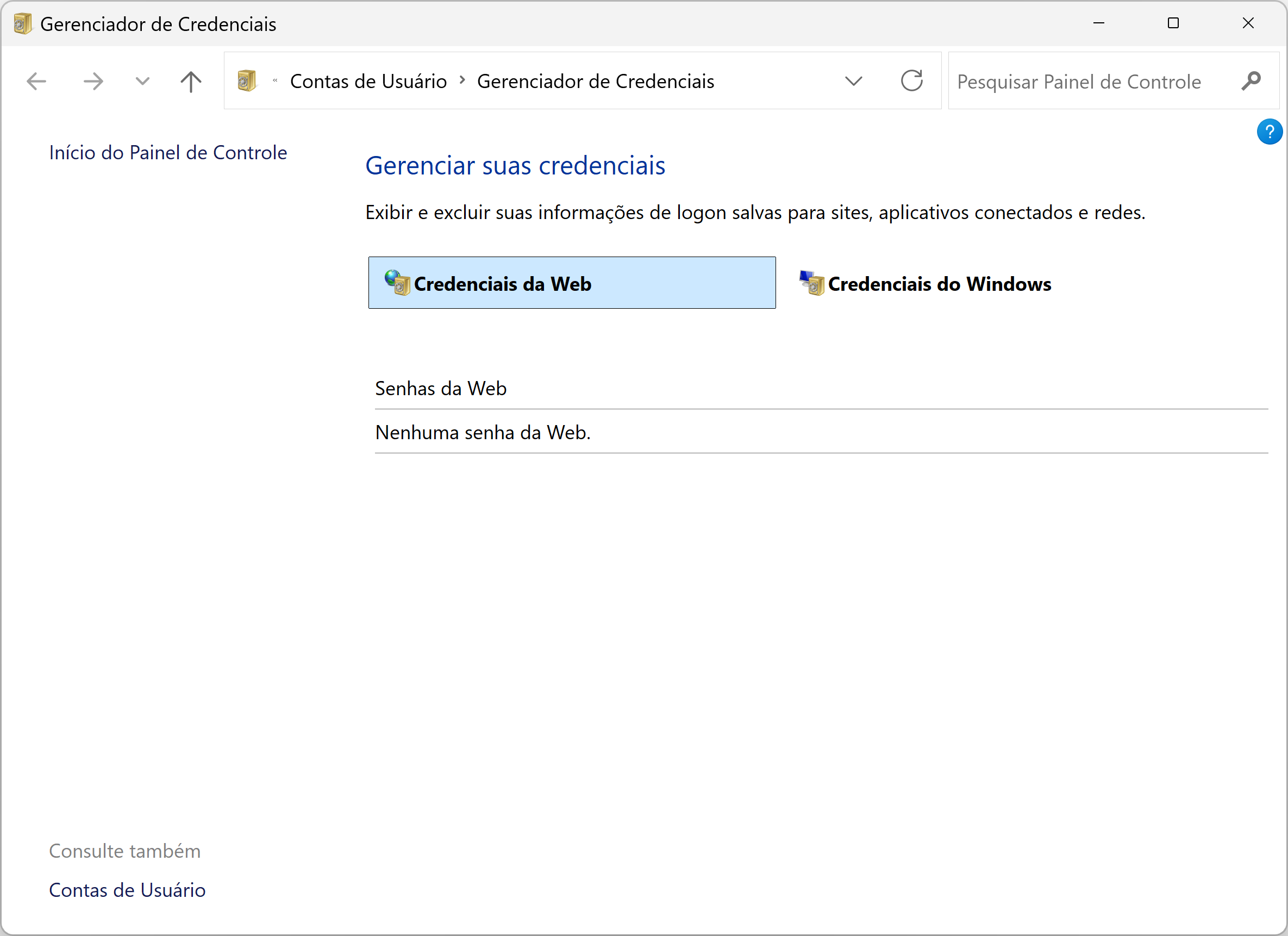 Administrador de credenciales de Windows